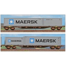DSB Sgns containervognsæt med MAERSK 