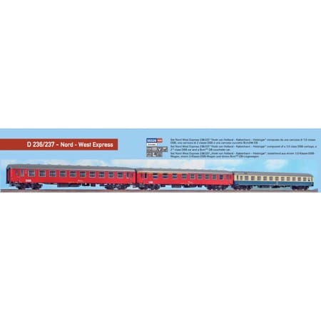 DSB/ DB Nord-West Express D 236/237 sæt 