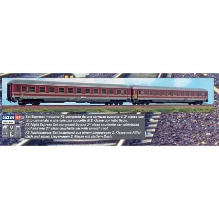 Nachtexpress der FS, 2-teilig, Set B 