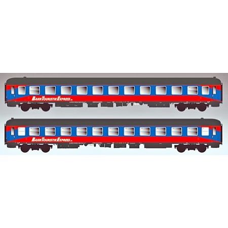 Set mit 2 Liegwagen Bauart 248.1, BTE 