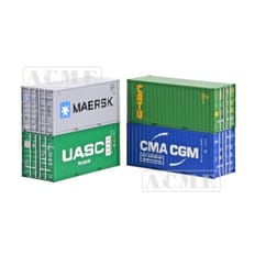 Cont.Set  4-tl. CATU,MAERSK,CMA,CGM 