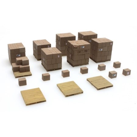 Stykgods Paller Kasser 