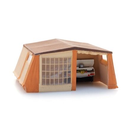 Alpenkreuzer pop-up camper open 