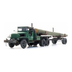 GMC CCKW-353 timber transport truck 