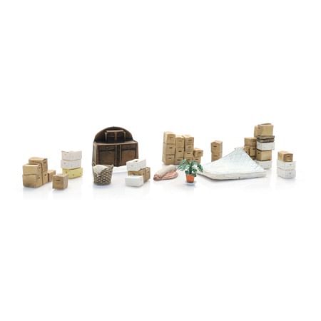 Moving boxes and household effects 