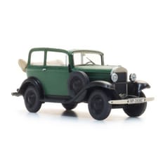 Opel 1.2l Dach offen, groen 