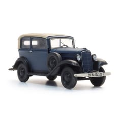 Opel P4  Dach geschlossen, blau 