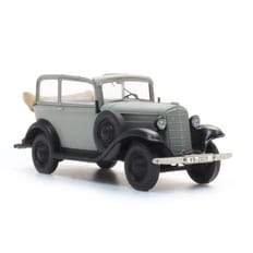 Opel P4 Dach offen, grau 