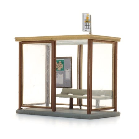 Belgische Bushaltestelle 