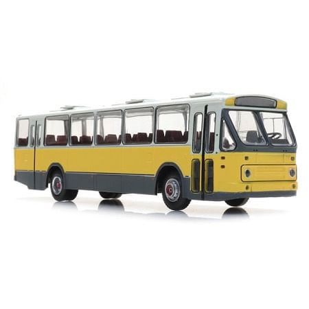 Regional bus without print, Leyland, back-door exit 
