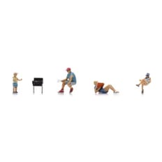 Camping life: barbeque (4x) 