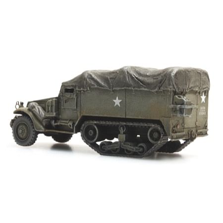 US M3A1 half-track personnel carrier 