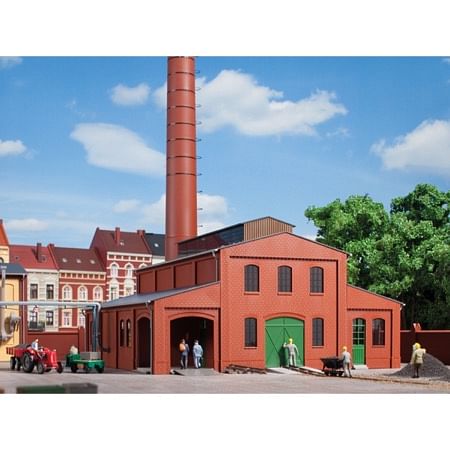 Kedelhus med skorsten 