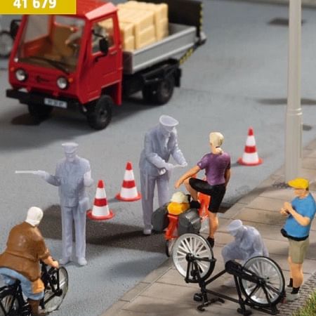 Figuren Verkehrskontrolle H0 