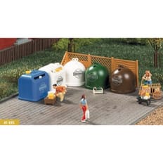 Recycling-Container mit Zube 