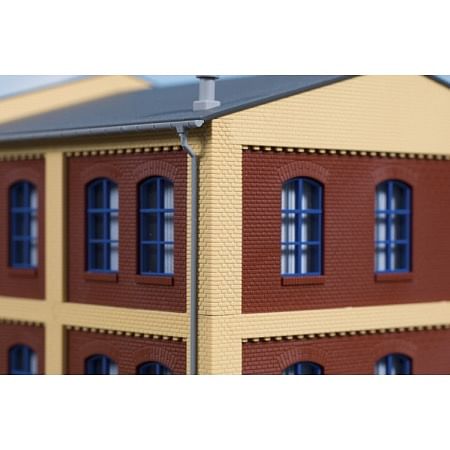 Hjørnesøjler for overetage - Gule sten 