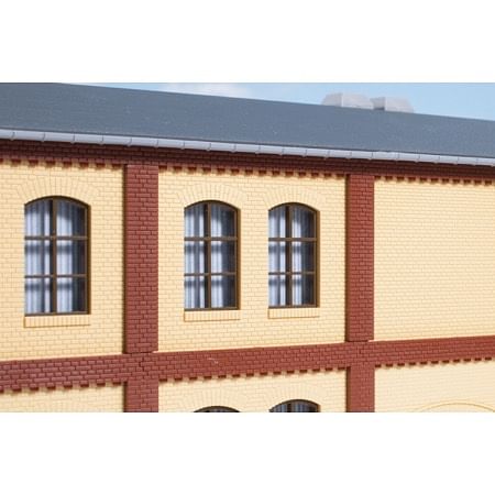 Søjler og friser for overetage - Røde sten 