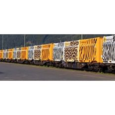 Woodtrain 4-vognssæt 