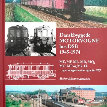 Danskbyggede MOTORVOGNE hos DSB 1945-1974 