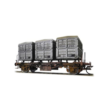 0 Container Car BTs30 DB, III DC