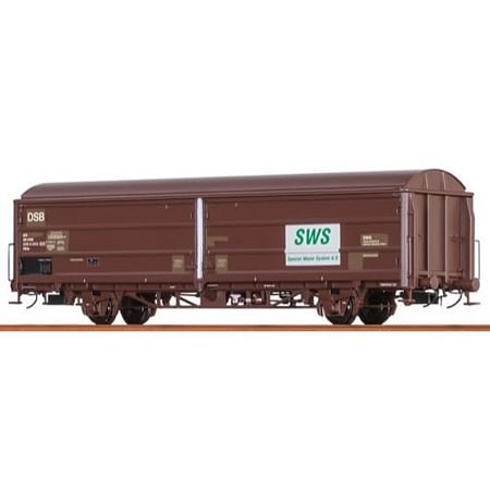 H0 Sliding Wall Car Hbis DSB 