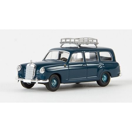 MB 180 Kombi, ozeanblau mit Dachträger von Starmada 