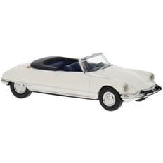 Brekina, Citroen DS 19 Cabriolet, weiss, 1963, 1:87 