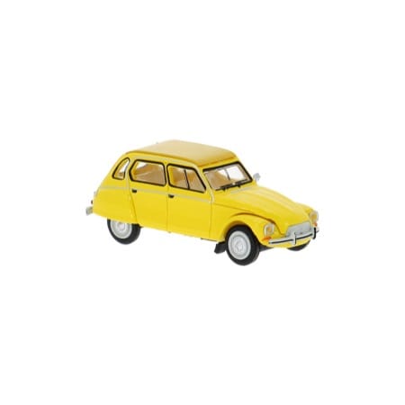 Brekina, Citroen Dyane, gelb, 1976, 1:87 