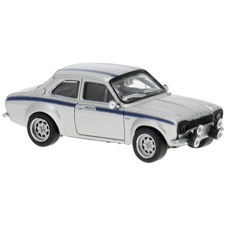 Brekina, Ford Escort RS 1800 MKI, silber, 1969, Mexico, 1:87 