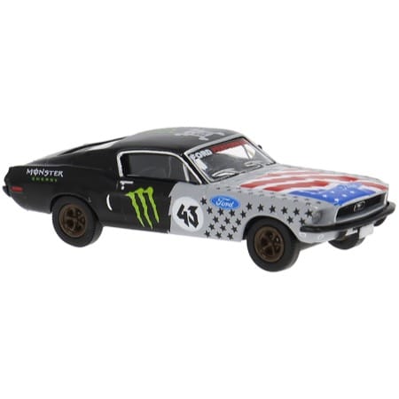 Brekina, Ford Mustang, 1968, Gymkhana tribute, 1:87 