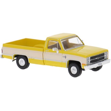 Brekina, Chevrolet C 10, gelb/weiss, 1982, 1:87 