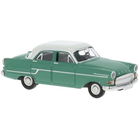 Brekina, Opel KapitÃ¤n, grÃ¼n, 1956, 1:87 
