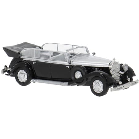 Brekina, Mercedes 770 K, schwarz/silber, 1938, 1:87 