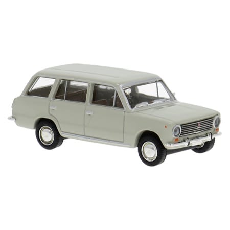 Brekina, Fiat 124 Familiare, grau, 1966, 1:87 