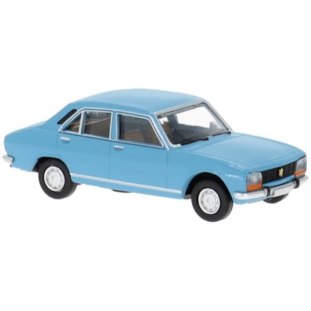 Brekina, Peugeot 504, hellblau, 1968, 1:87 