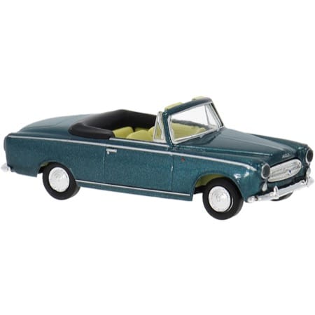 Brekina Drummer, Peugeot 403 Cabriolet, grÃ¼n, 1956, 1:87 