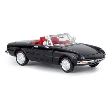 Alfa Romeo Spider schwarz 