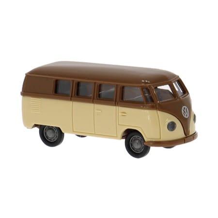 Brekina, VW T1a Kombi, braun/beige, 1950, 1:87 
