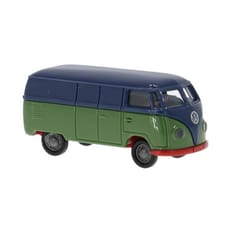 Brekina, VW T1a Kasten, dunkelblau/grÃ¼n, 1950, 1:87 