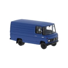 Brekina, Mercedes L 406 D Kasten, blau, 1967, 1:87 