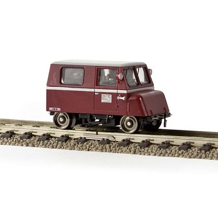 Draisine Klv 12 "DB" 12-4823, rot, DC, TD DC