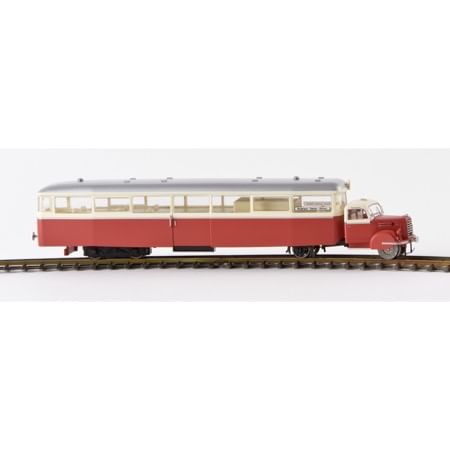Sylter Inselbahn LT 4, hellelfenbein/rot, H0m, DC, TD DC