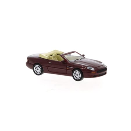 Aston Martin DB7 Cabriolet metallic dunkelrot 