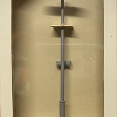 Perronlampe ny type (lang) M. højtaler 