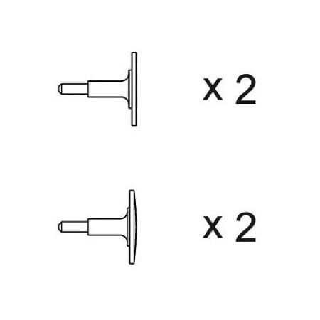 Puffehoveder personvogn Ø 5,0 mm 