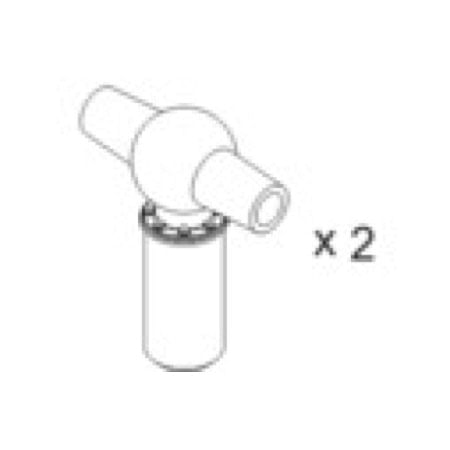 Toilet ventilator (2 stk 