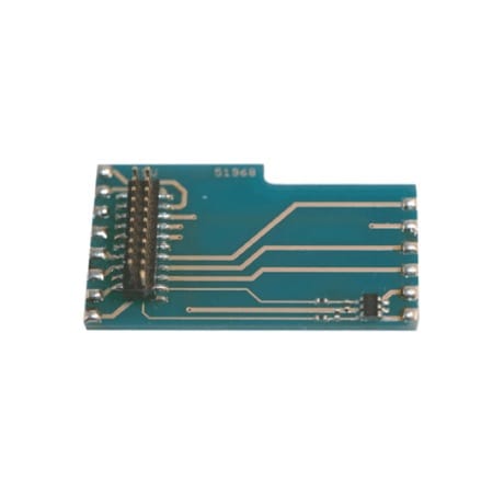 Adapterlokplatine L-Form wie 6090x, mit 