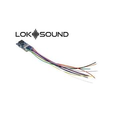 LokSound 5 micro DCC/MM/SX/M4 Leerdecoder, Einzellitzen, Retail, mit Lautsprecher 11x15mm, Spurweite: 0, H0 