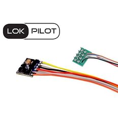 LokPilot 5 micro DCC, 8-pin NEM652, Retail, Spurweite N, TT 