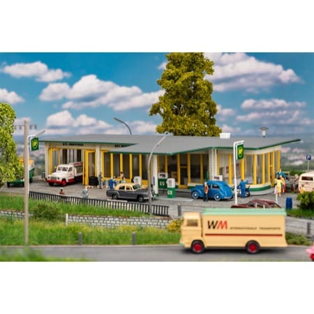 Große BP-Tankstelle 